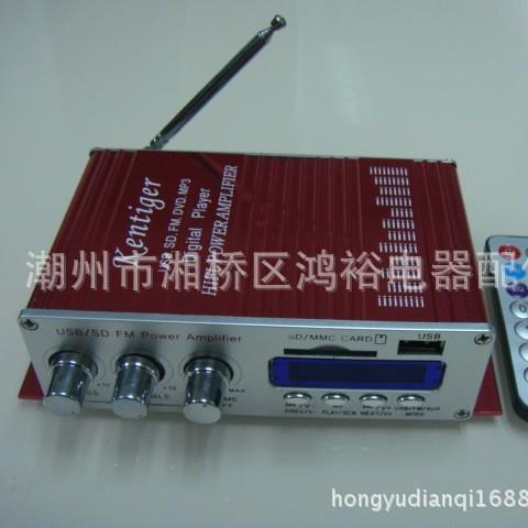 热销产品HY400迷你小型家用车载两用桌面小功放音响