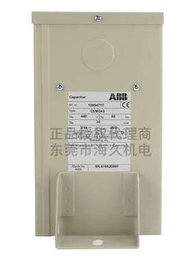 ABB低压系列电容器CLMD53/47.4KVAR 525V 50HZ;10103633