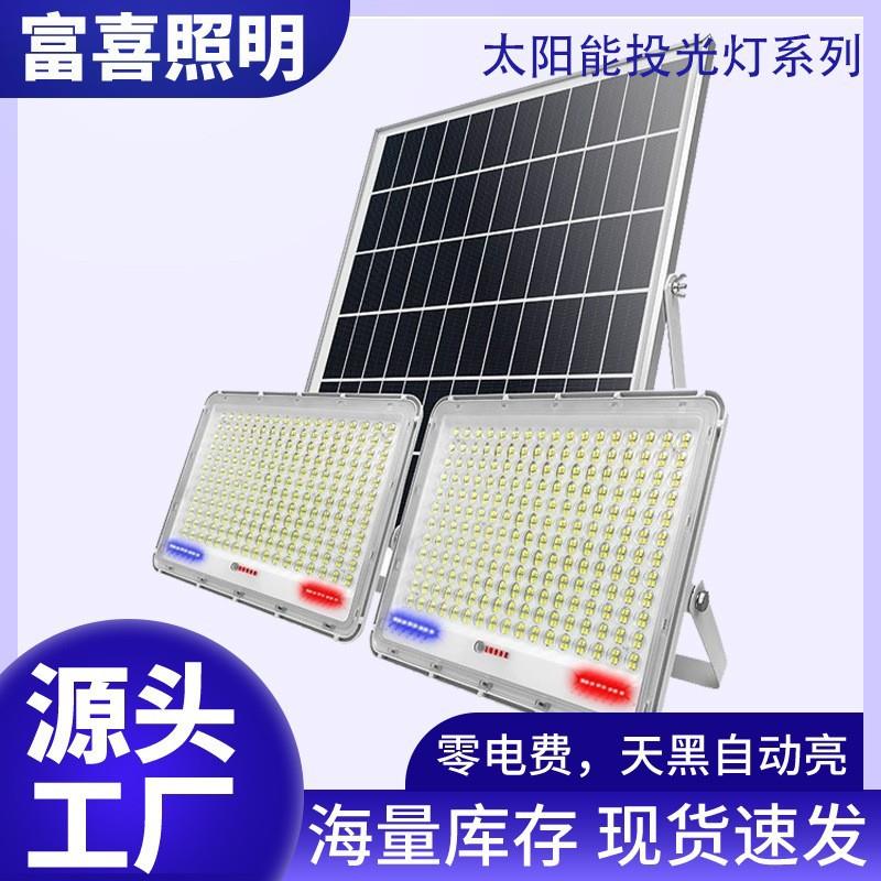 白天鹅太阳能灯家用户外庭院灯天黑自动亮投光灯室内超亮照明灯