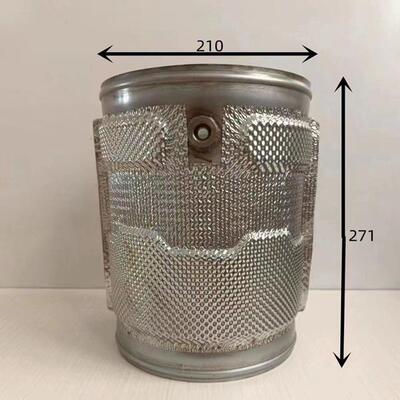 国六DPF-BS-190-005内芯带含量消声器载体消声器空壳消声器载体