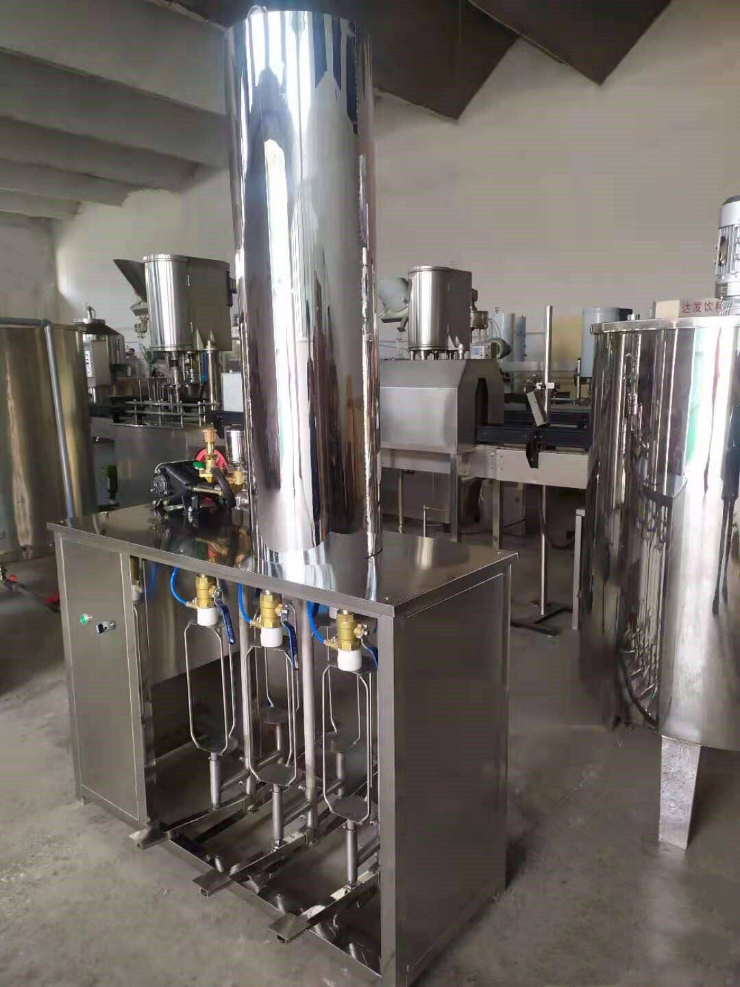 小瓶汽水生产设备玻璃瓶碳酸饮料机械汽水生产线厂家汽水加工机械