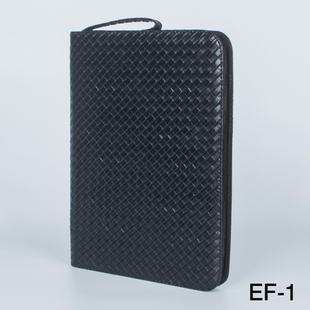 超大容量编织纹48支装笔袋钢笔收纳笔袋铅笔文具盒商务学生用笔帘