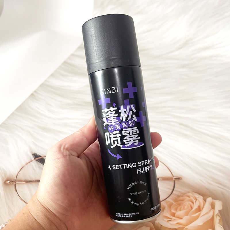 空气感定型喷雾高颅顶发胶摩丝自然蓬松持久刘海直卷自然发型神器