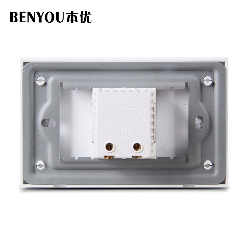 118型暗装插座调速开关220V家用电风扇吊扇调节器无极变速旋钮