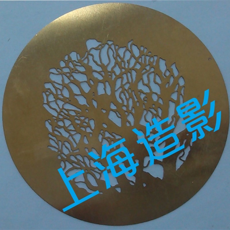 广告投影灯片LOGO投影灯片GOBO片婚庆图案片摇头灯片金属成像灯片