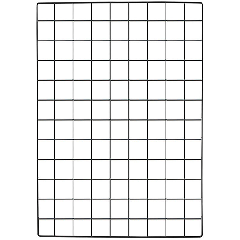 少女卧室彩旗装饰照片墙毛绒公仔娃娃收纳架壁挂式铁艺网格置物架