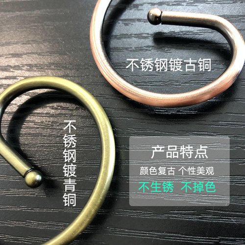 酒柜架6杯高脚杯架倒挂悬挂杯架旋转红酒杯架子家用不锈钢古铜色