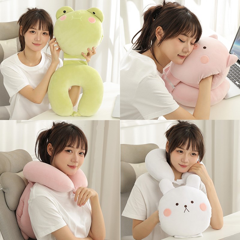 午睡枕办公室午睡神器小学生午休趴枕多功能三合一趴睡枕女生抱枕