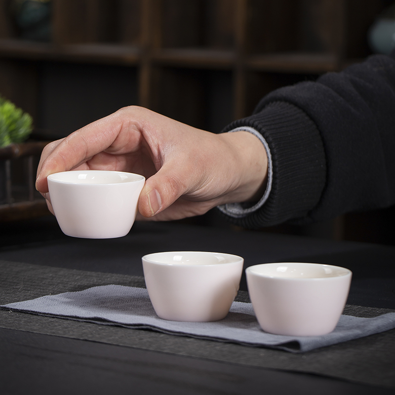 女士便携茶具捏花快客杯陶瓷一壶三杯盖碗户外旅行泡茶壶个人专用