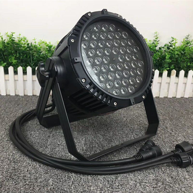 防水大功率三合一全彩led帕灯54颗3w舞台灯光婚庆面光灯遥控帕灯