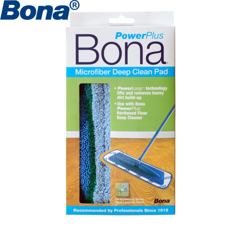 Bona博纳平板拖把替换布通用拆洗墩布吸水高效吸污拖把布海藻纤维