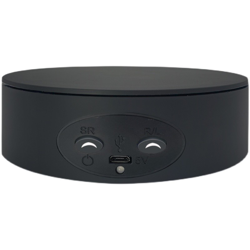 自动电动旋转盘13cm小爱转盘饰品珠宝手办展示台直播拍摄旋转底座