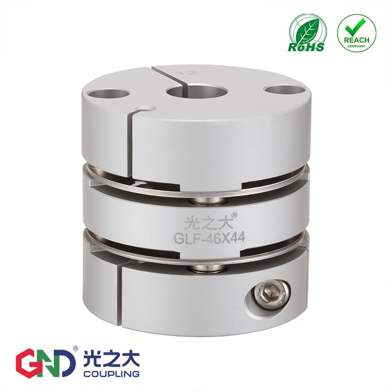 GLF双膜片联轴器弹性大扭矩连接器伺服电机丝杆膜片夹紧款连轴器