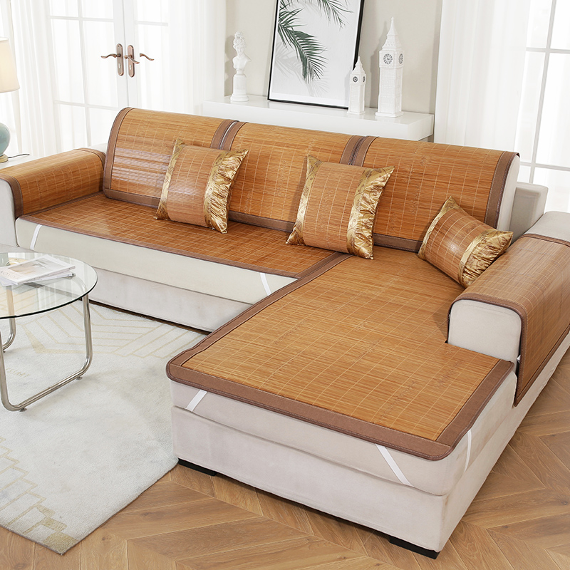 沙发凉席垫夏季夏天款竹席防滑定做贵妃床凉快竹条座垫竹垫坐垫