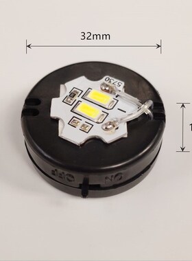 LED灯珠5Vusb接口灯创意小制作3V灯泡DIY模型3.7V电池4.5VLED灯