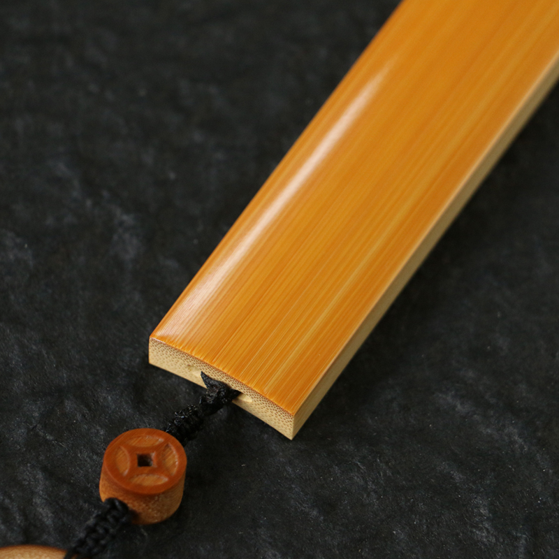 精品纯手工精磨天然十几年老玉竹文玩戒尺竹雕竹制教鞭竹条把玩件