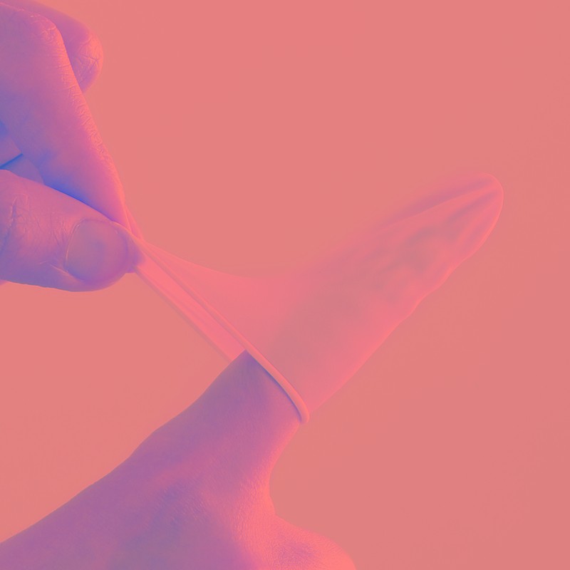 橡胶加厚防滑指套耐磨防汗可触屏灵活操作一次性手指保护套100枚