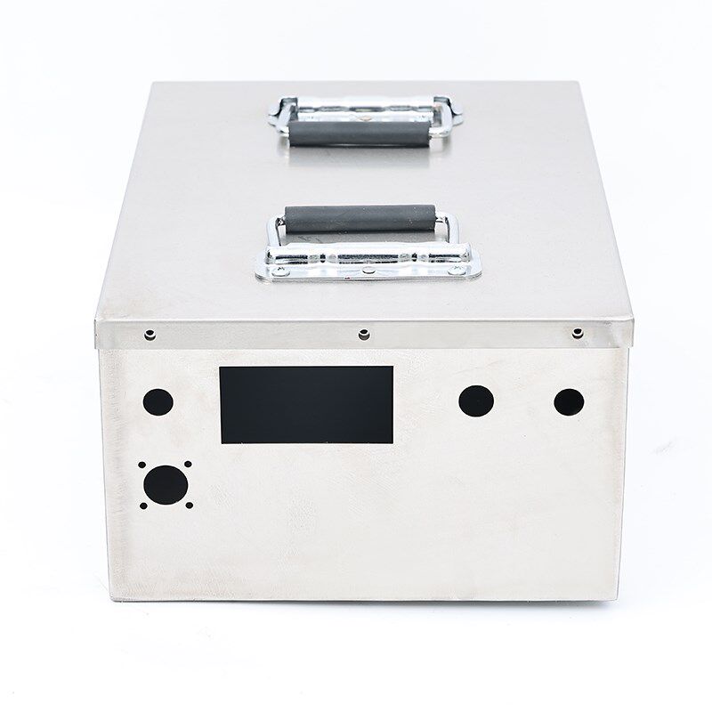 定制201/304不锈钢电池箱加厚防水电池仓外卖电动车锂电池盒加工