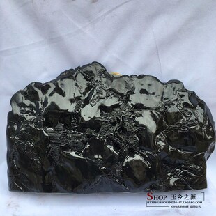 仿寿山石玉空城计摆件家居客厅玄关酒柜办公室桌面装饰品礼品摆设