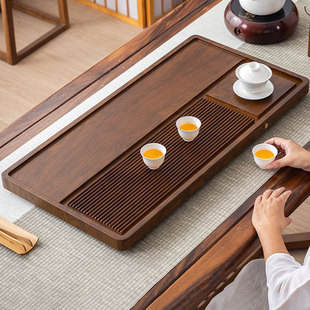 【茶盘排行榜前三名】新款实木茶盘整块高端茶台小型家用电木茶盘