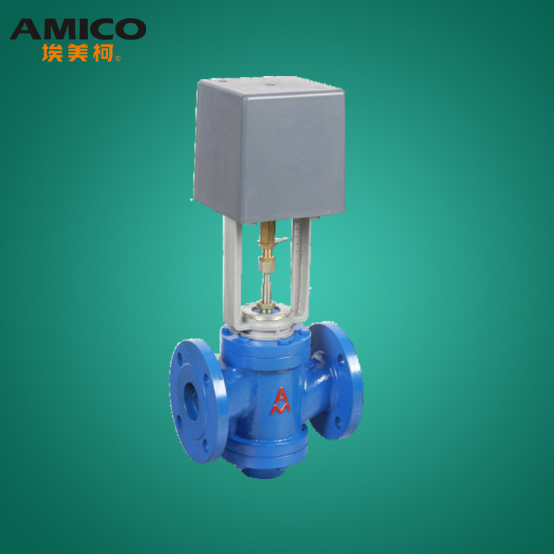 正品埃美柯电动调节阀edrv动态平衡暖通流量冷热水阀门9632