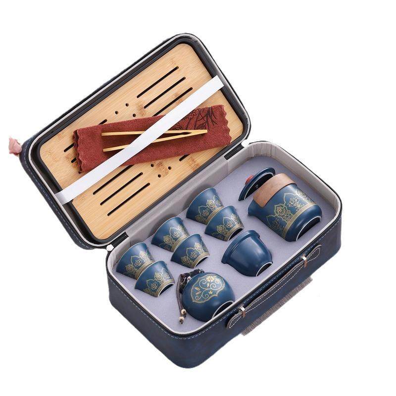 户外便携式客旅行功夫商茶具套装品陶瓷快杯务礼茶具加印LOAL8073,餐饮具,整套茶具,淘宝优惠券,粉丝福利购,淘宝优惠卷