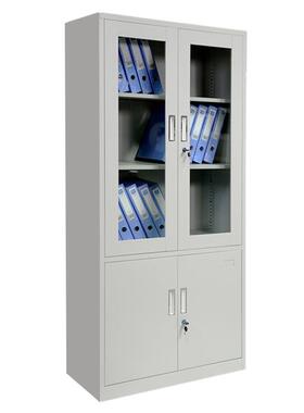 皮钢铁制文柜SSW-TSW1办公室资件料柜财务凭证柜收纳柜档案柜带锁