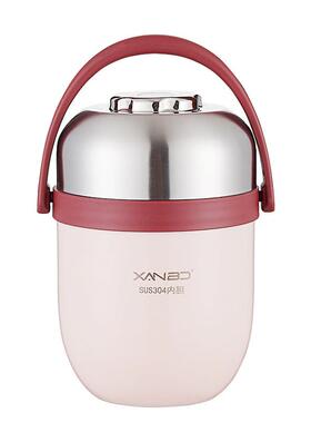 3便0锈钢手不提锅上班族携带饭桶便当盒学生高颜值保温XB-0008饭4