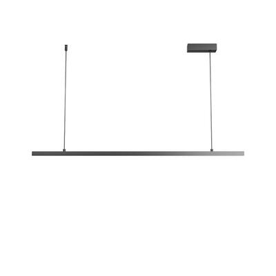 办极简字餐厅吊一灯设计师款现代简灯约饭厅餐桌具公室长条吧台灯