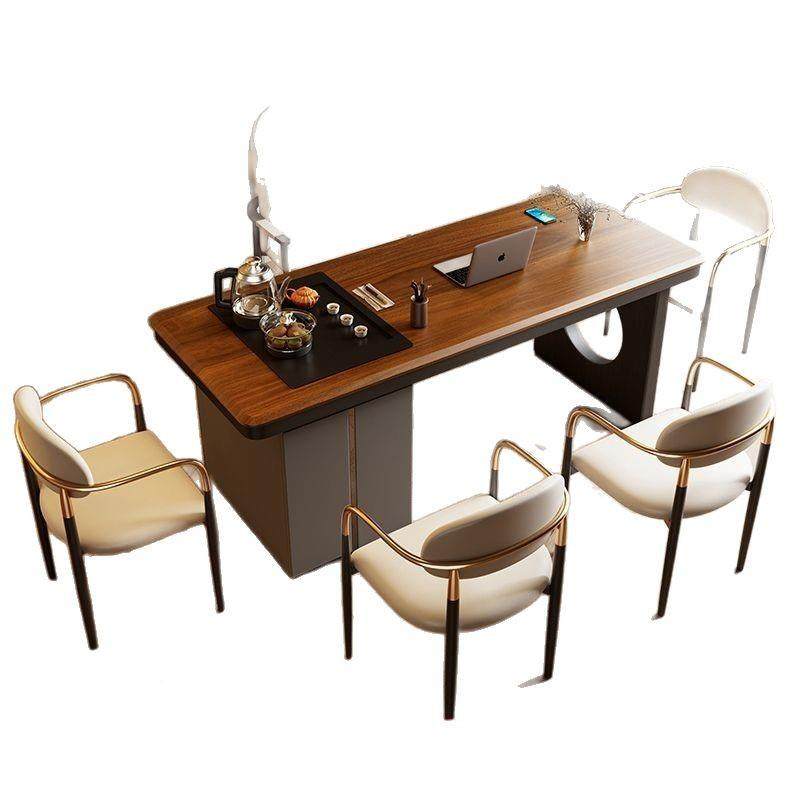 2025新XJY-225款实茶桌带公抽屉木家用客厅式办室中简约功夫茶桌,住宅家具,茶几,淘宝优惠券,粉丝福利购,淘宝优惠卷