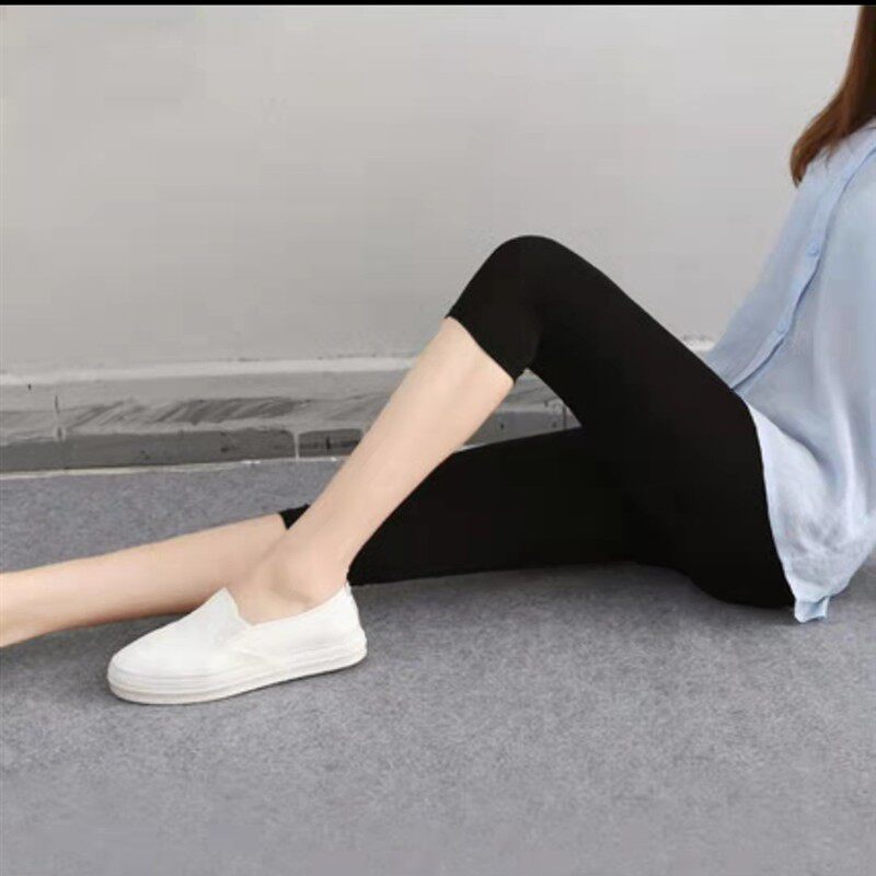 夏天6六分库孑7棉安全裤夏季薄款女士安全防走光裤莫代尔打底