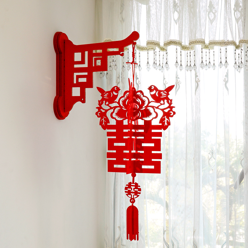 中式婚房结婚装饰婚庆用品大全