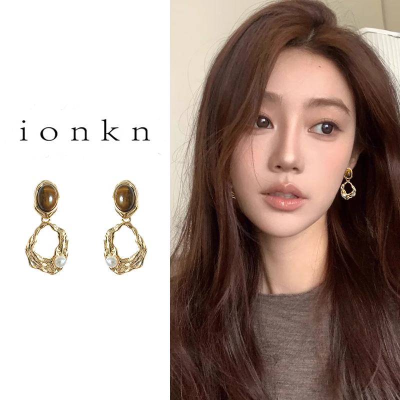 复古金色夸张耳夹女新款轻奢气质