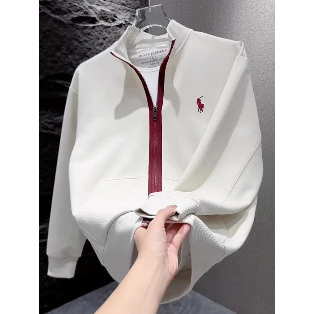 开衫外套男士2025新款时尚老钱风