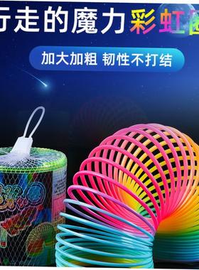 Slinky Toy - Magic Spring Stretchy Toy Rainbow Slinkies