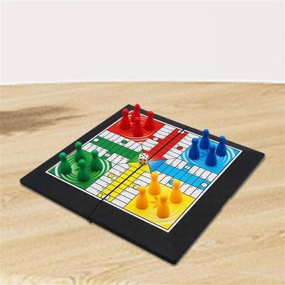 Ludo Game Set Strategy Game Parent Child Interaction with Fo
