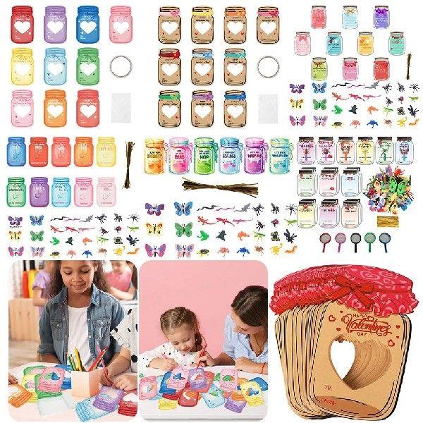 Drift Bottle Shape Card Happy Valentines Day Cards Drifting