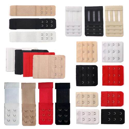 3/4/6/8pcs Bra Extension Strap Extenders for Women Adjustabl