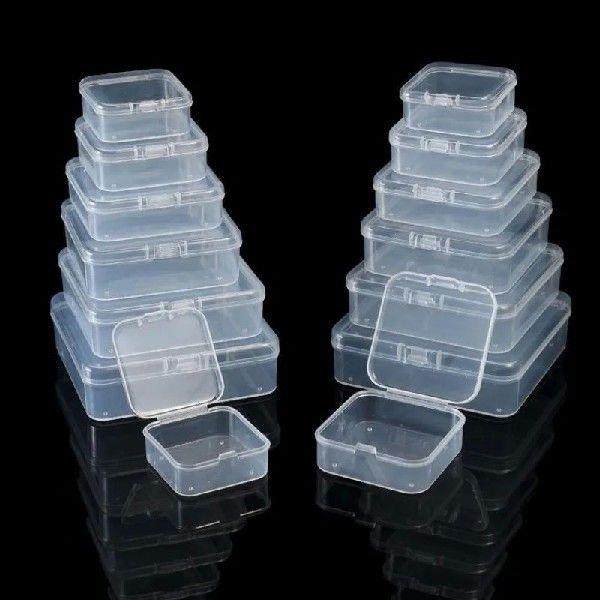 Square PP Plastic Box Rectangular Translucent Packing Boxs