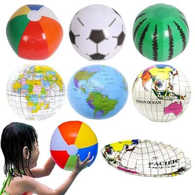 6 Styles Kids Inflatable Water Games Beach Ball Swimming Poo