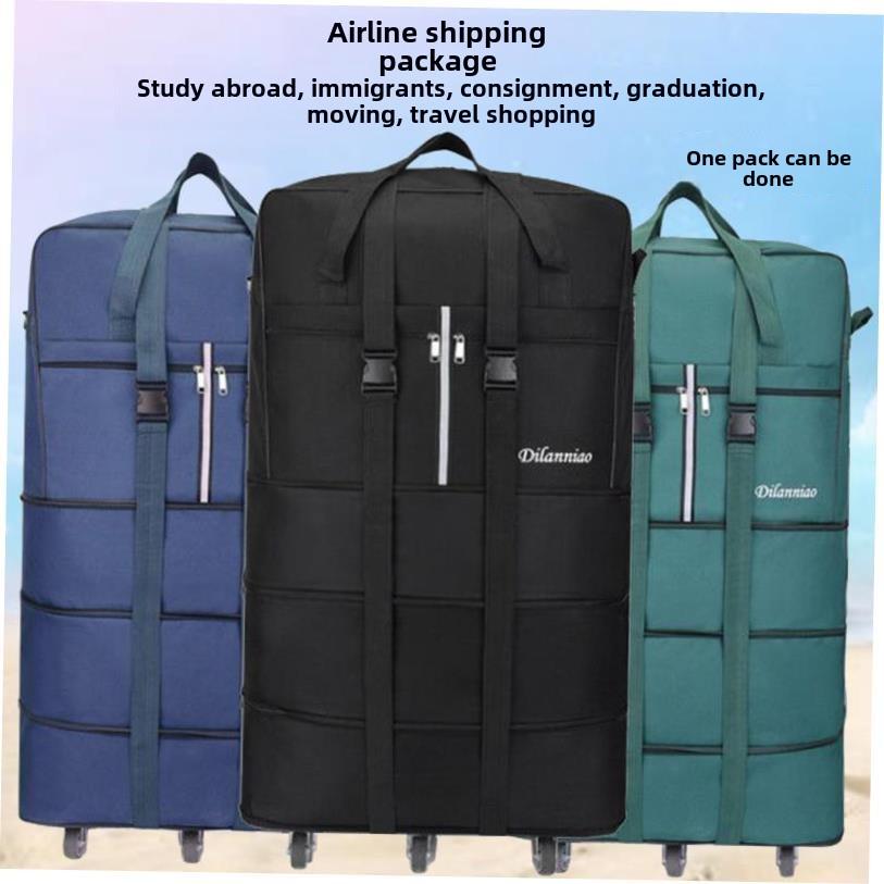 Large Suitcase Big Travel Bag 100 inch Case Luggage Trolley