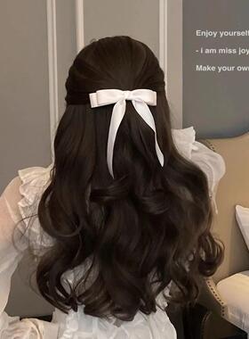 Fashion Cute Fabric Hair Bow Hairpin Women Ribbon Hair Clips