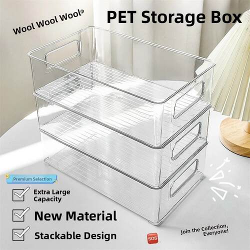 Drawer Organizer Storage Box Plastic Sundries Container 收纳