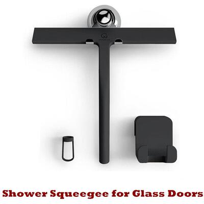 Rubber Shower Squeegee for Glass Doors Window Cleaning