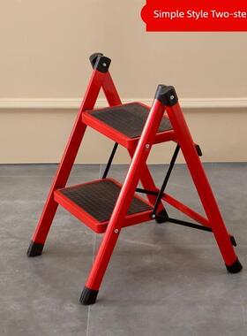 Ladder step stool aluminum alloy step stool home 折叠梯子