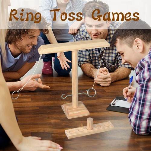 Ring Toss Games for Kids Adults Home Party Drinking Games Fa