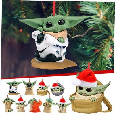Christmas Pendant Xmas Tree Decorations ?Disney Yoda圣诞挂