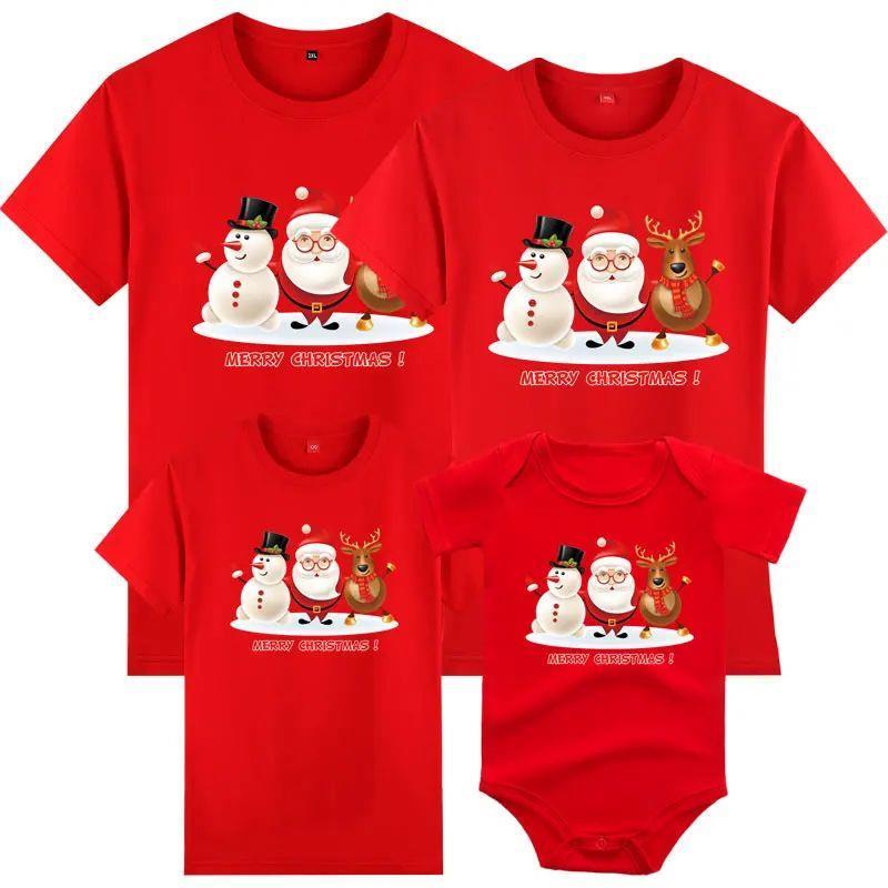 Christma Clothes Family Matching Outfits Christmas Family