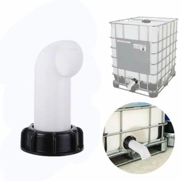 1000L Ton Barrel Valve Cover Plus Discharge Pipe IBC Fill