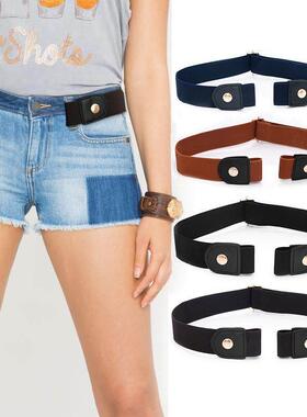 Easy Belt Without Buckle free men Belts Women 懒人隐形腰带